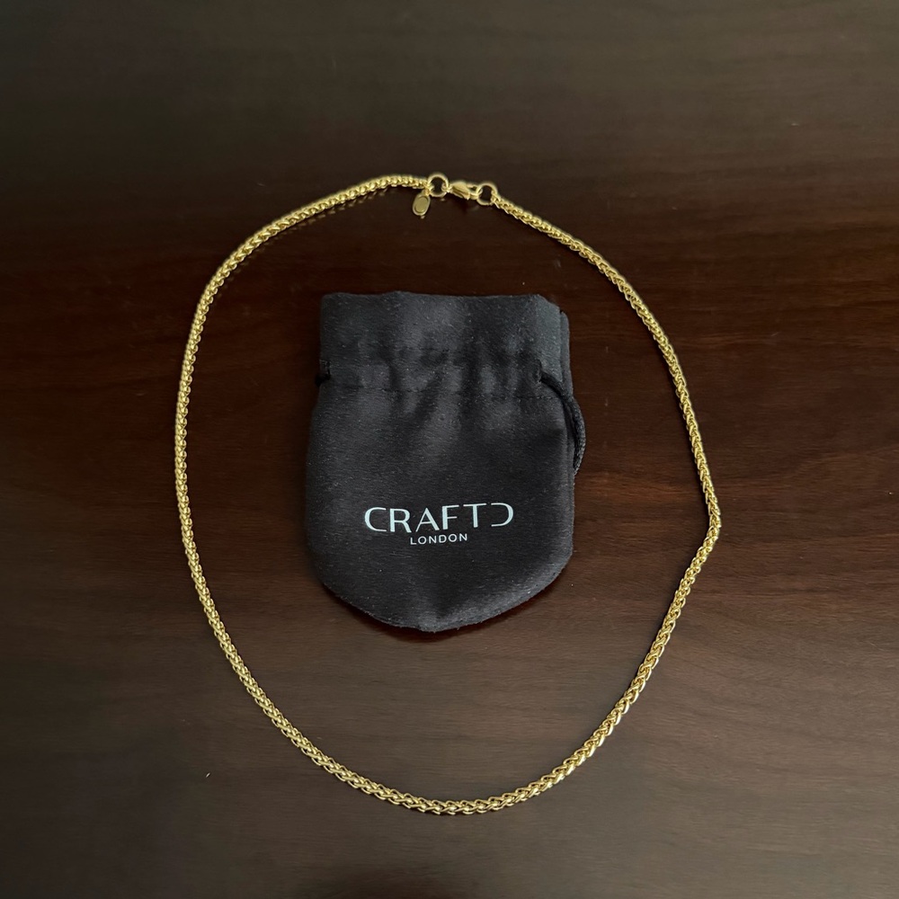 Craftd London Gold Chain Necklace